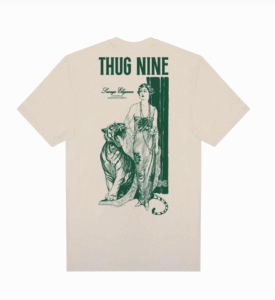 Camiseta Thug nine savage elegant